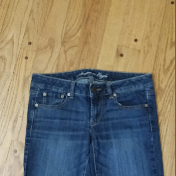 AMERICAN EAGLE FAVORITE BOYFRIEND JEANS 8 SHORT - Picture 4 of 7
